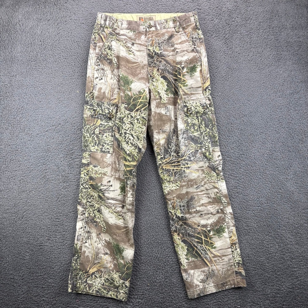 Russell Outdoors Youth Explorer Cargo Pants XL 18-20 RealTree‎ Camo 0054R